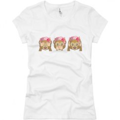 Ladies Slim Fit Basic Promo Jersey Tee