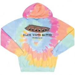 Unisex Tie-Dye Fleece Hoodie