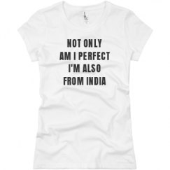 Ladies Slim Fit Basic Promo Jersey Tee