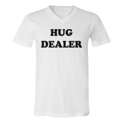 Unisex V-Neck Jersey Tee