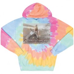 Unisex Tie-Dye Fleece Hoodie