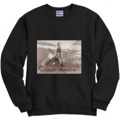 Unisex Film and Foil Crewneck Sweatshirt