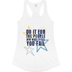 Ladies Slim Fit Racerback Tank Top
