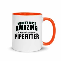 11oz Ceramic Mug with Color Inside