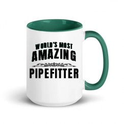 15oz Ceramic Mug with Color Inside