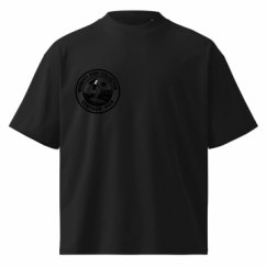 Unisex Organic Oversized High Neck T-Shirt