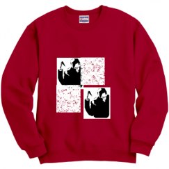 Unisex Film and Foil Crewneck Sweatshirt