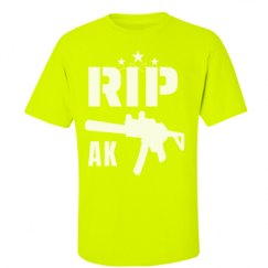 Unisex Ultra Cotton Safety Neon Crewneck Tee