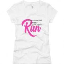 Ladies Slim Fit Basic Promo Jersey Tee