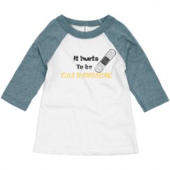 Toddler 3/4 Sleeve Raglan Tee