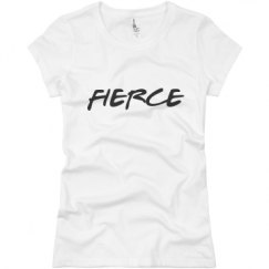 Ladies Slim Fit Basic Promo Jersey Tee