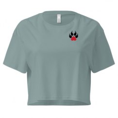 Ladies Festival Cali Crop Top Tee