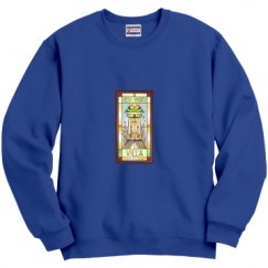 Unisex Film and Foil Crewneck Sweatshirt
