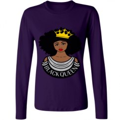 Ladies Relaxed Fit Basic Long Sleeve Tee