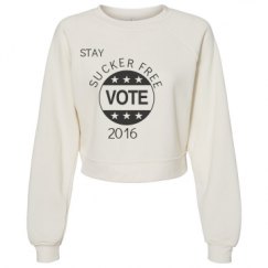 Women's Raglan Pullover Fleece