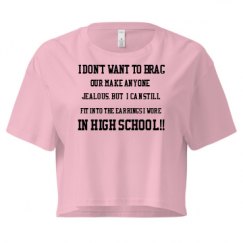 Ladies Festival Cali Crop Top Tee