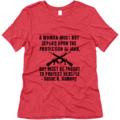 Ladies Relaxed Fit Super Soft Triblend Tee