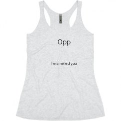 Ladies Slim Fit Super Soft Racerback Triblend Tank