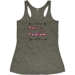 Ladies Slim Fit Super Soft Racerback Triblend Tank