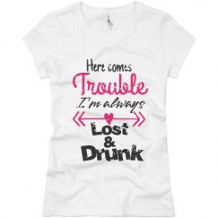 Ladies Slim Fit Basic Promo Jersey Tee