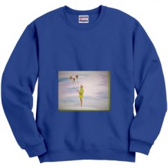 Unisex Film and Foil Crewneck Sweatshirt