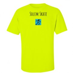 Unisex Ultra Cotton Safety Neon Crewneck Tee