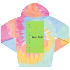 Unisex Tie-Dye Fleece Hoodie