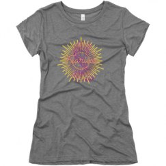 Ladies Slim Fit Super Soft Triblend Tee