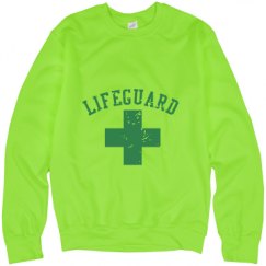Unisex Neon Crewneck Sweatshirt