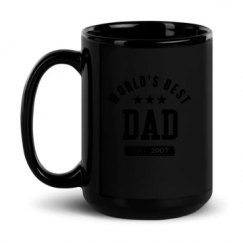 15oz Black Glossy Mug