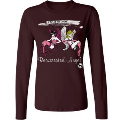 Ladies Relaxed Fit Basic Long Sleeve Tee