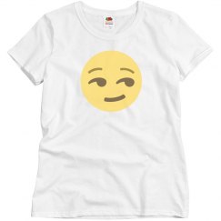 Smirking Face Emoji Tee