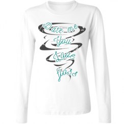 Ladies Relaxed Fit Basic Long Sleeve Tee
