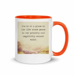 11oz Ceramic Mug with Color Inside