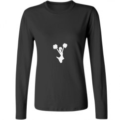 Ladies Relaxed Fit Basic Long Sleeve Tee