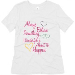 Ladies Relaxed Fit Super Soft Triblend Tee