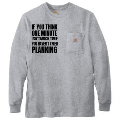 Unisex Carhartt Pocket Long Sleeve Tee