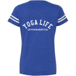 Ladies Relaxed Fit Vintage Sports Tee