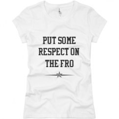 Ladies Slim Fit Basic Promo Jersey Tee