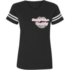 Ladies Relaxed Fit Vintage Sports Tee