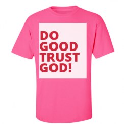 Unisex Ultra Cotton Safety Neon Crewneck Tee