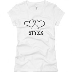 Ladies Slim Fit Basic Promo Jersey Tee