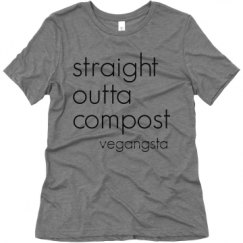 Ladies Relaxed Fit Super Soft Triblend Tee