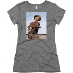 Ladies Slim Fit Super Soft Triblend Tee