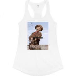 Ladies Slim Fit Racerback Tank Top