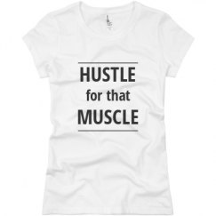 Ladies Slim Fit Basic Promo Jersey Tee