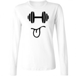 Ladies Relaxed Fit Basic Long Sleeve Tee