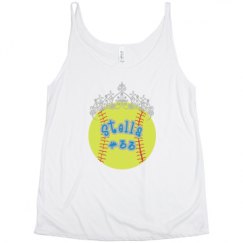 Ladies Flowy Slouchy Tank