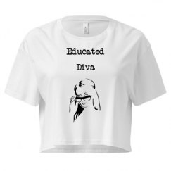 Ladies Festival Cali Crop Top Tee