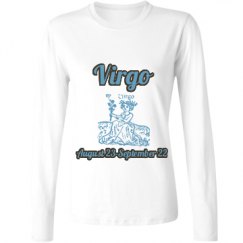 Ladies Relaxed Fit Basic Long Sleeve Tee